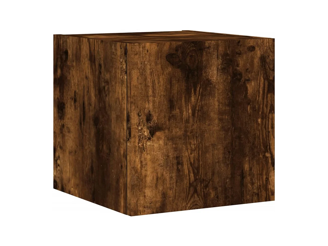 Sart-Saint-Laurent  Unités murales TV avec LED 5 pcs chêne fumé bois d'ingénierie