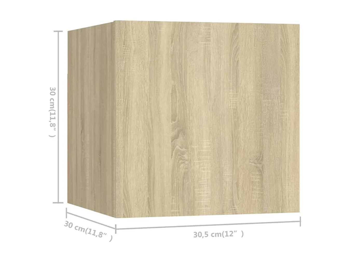 Ferenc  Ensemble de meubles TV 6 pcs Chêne sonoma Bois d'ingénierie