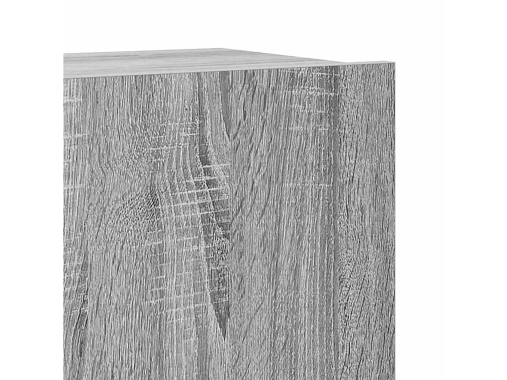 Jean-Louis  Set de muebles para TV 4 pzas madera contrachapada gris Sonoma