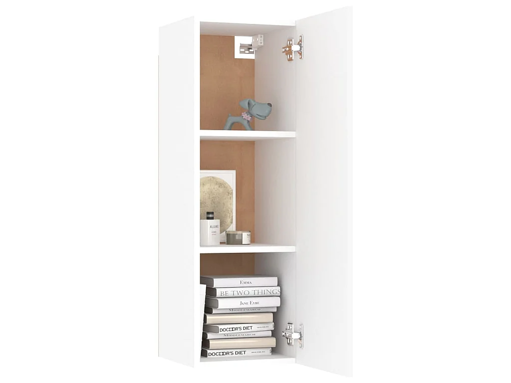 Maisons-Alfort  Ensemble de meubles TV 4 pcs Blanc Bois d'ingénierie