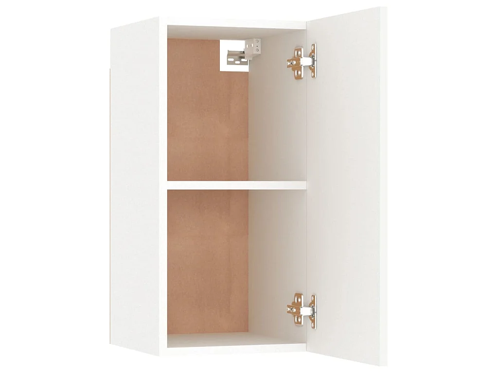 Varde  Ensemble de meubles TV 8 pcs Blanc Bois d'ingénierie