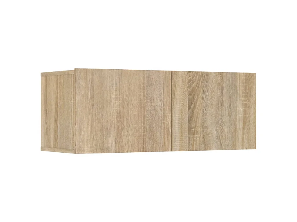 Myjor  Ensemble de meubles TV 8 pcs Chêne sonoma Bois d'ingénierie