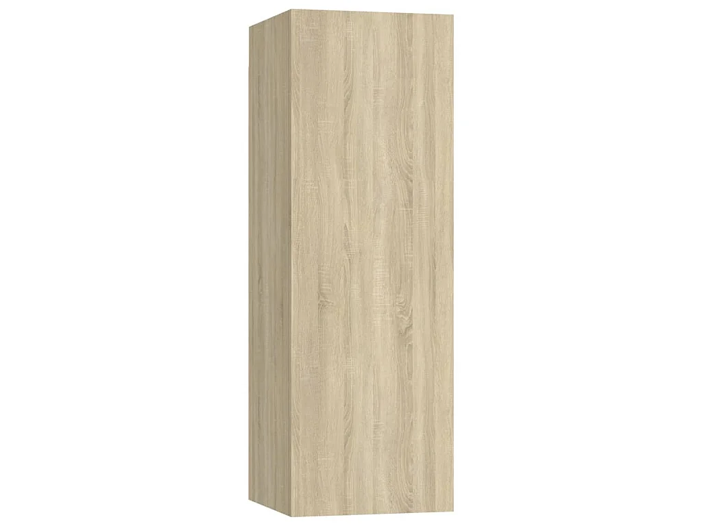 Myjor  Ensemble de meubles TV 8 pcs Chêne sonoma Bois d'ingénierie