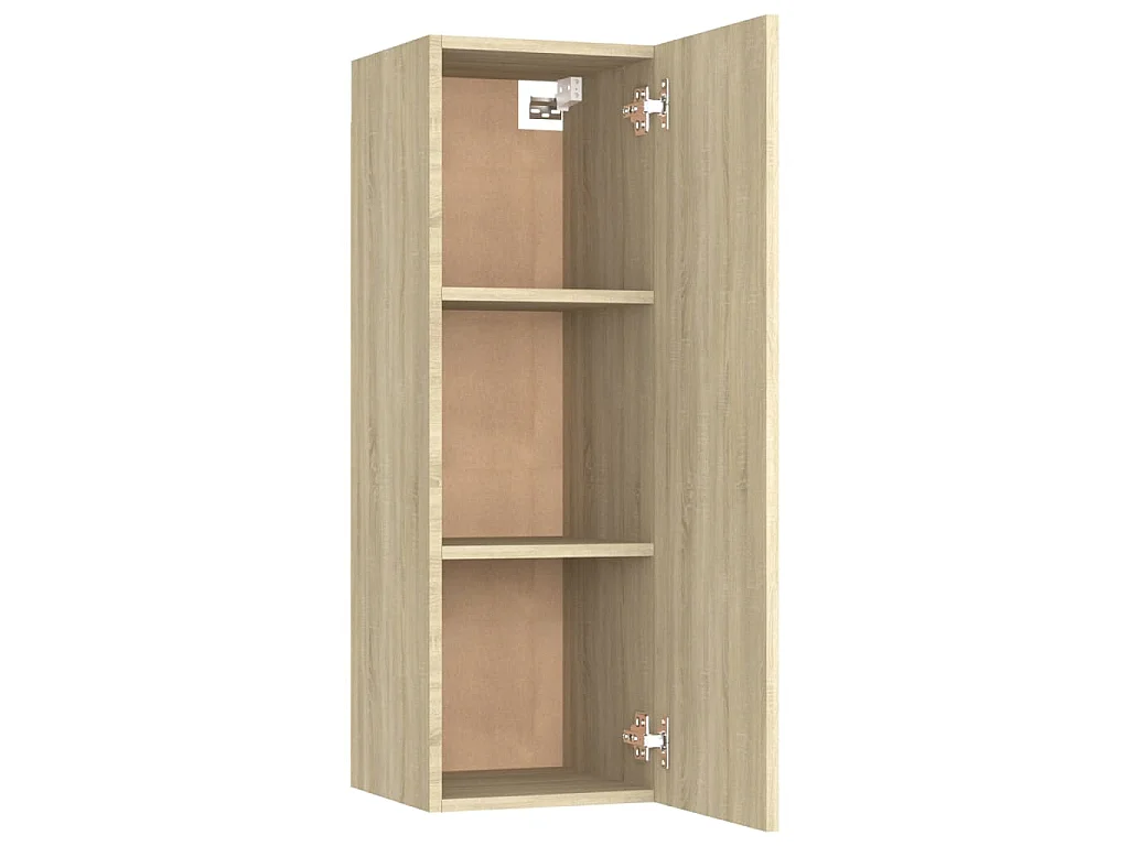 Myjor  Ensemble de meubles TV 8 pcs Chêne sonoma Bois d'ingénierie
