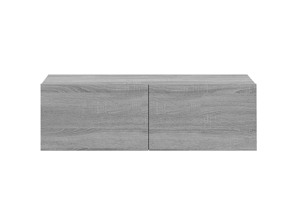 Assumption  Muebles de TV 4 piezas gris Sonoma 100x30x30 cm
