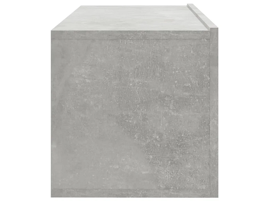Assumption  Muebles de TV 4 piezas gris hormigón 100x30x30 cm