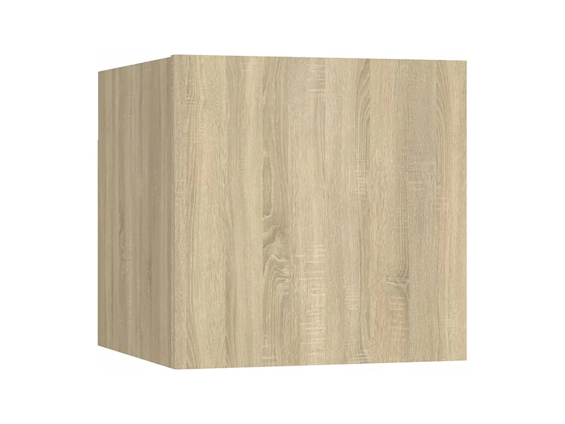 Luc  Ensemble de meubles TV 8 pcs Chêne sonoma Bois d'ingénierie