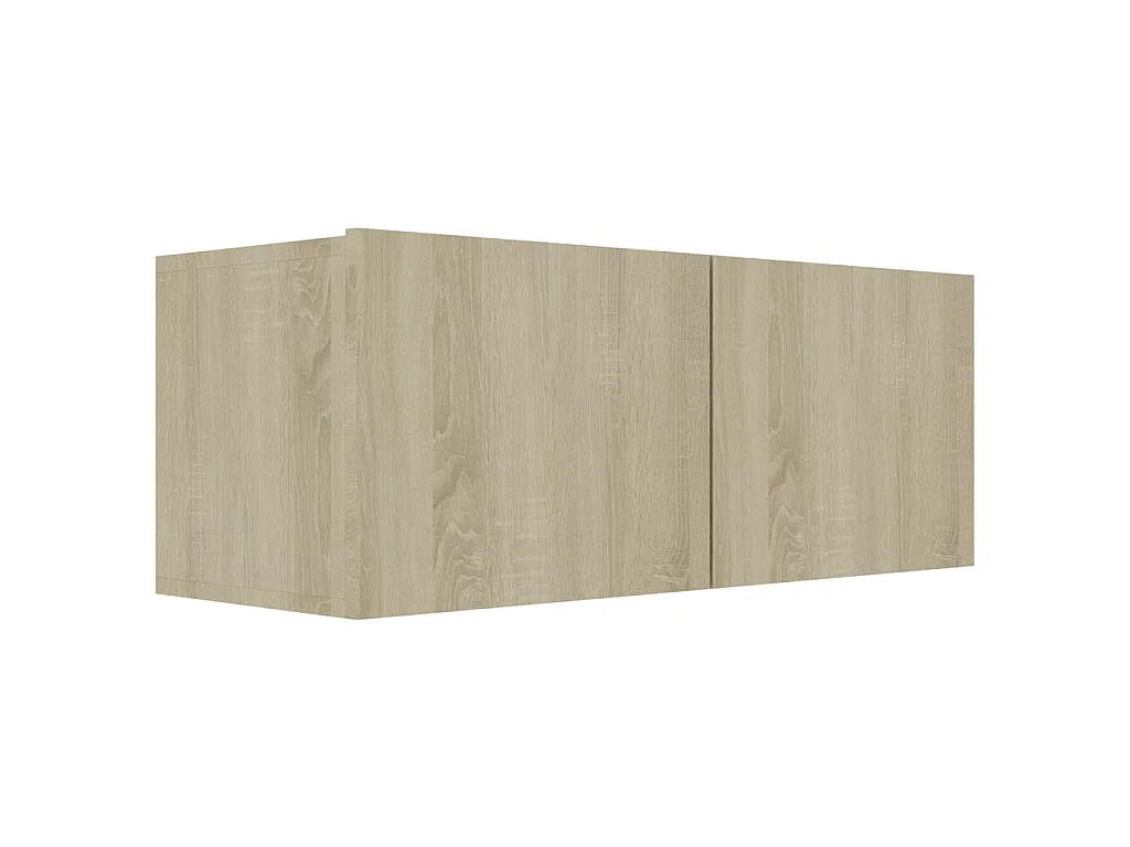 Garden Furniture -  7-delige Tv-meubelset bewerkt hout sonoma eikenkleurig