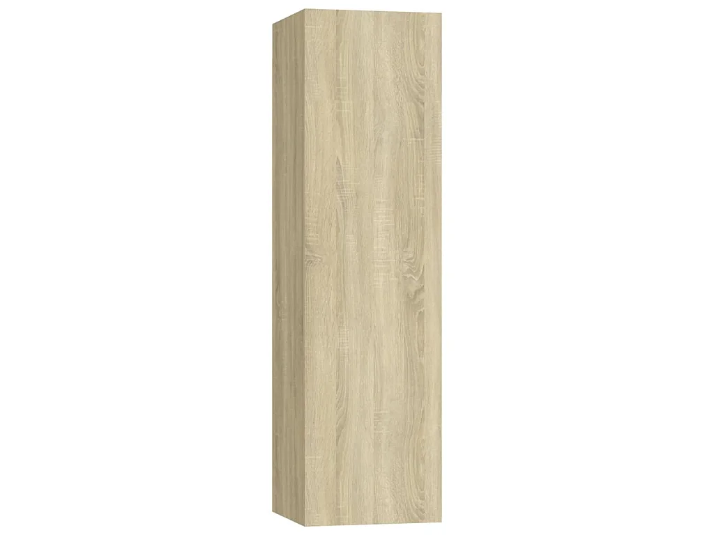 Garden Furniture -  7-delige Tv-meubelset bewerkt hout sonoma eikenkleurig