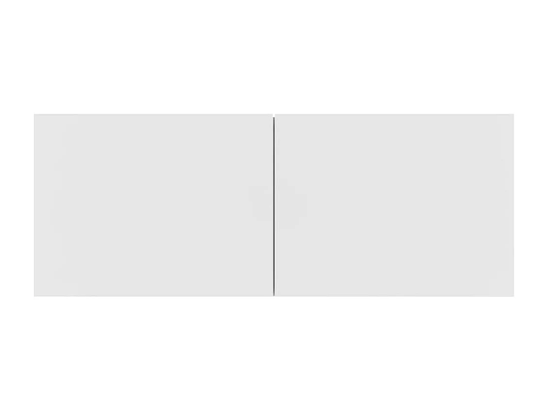 Nawal  Ensemble de meubles TV 6 pcs Blanc Bois d'ingénierie