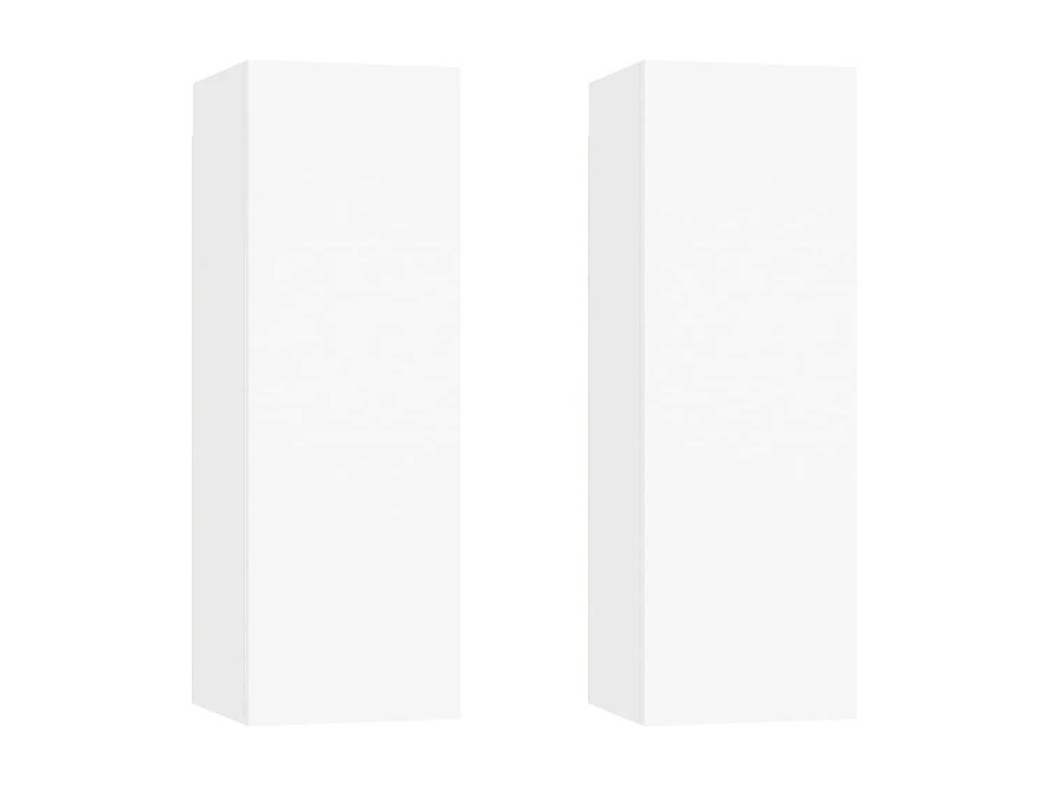 Nawal  Ensemble de meubles TV 6 pcs Blanc Bois d'ingénierie