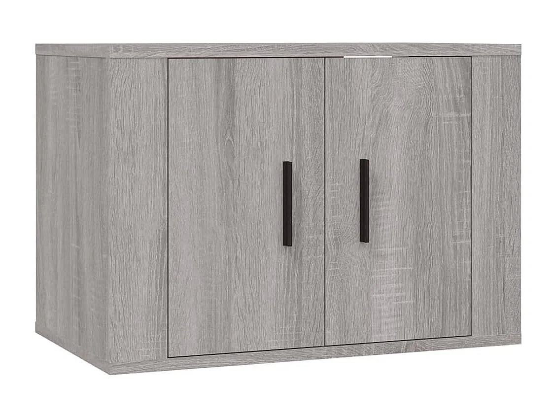 Saint-André  Ensemble de meubles TV 3 pcs Sonoma gris Bois d'ingénierie