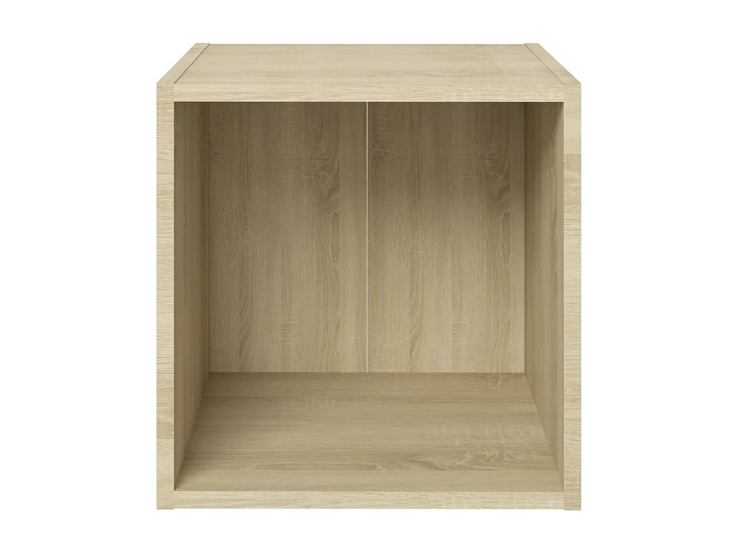 Wylie  Muebles de salón 8 piezas madera de ingeniería roble Sonoma