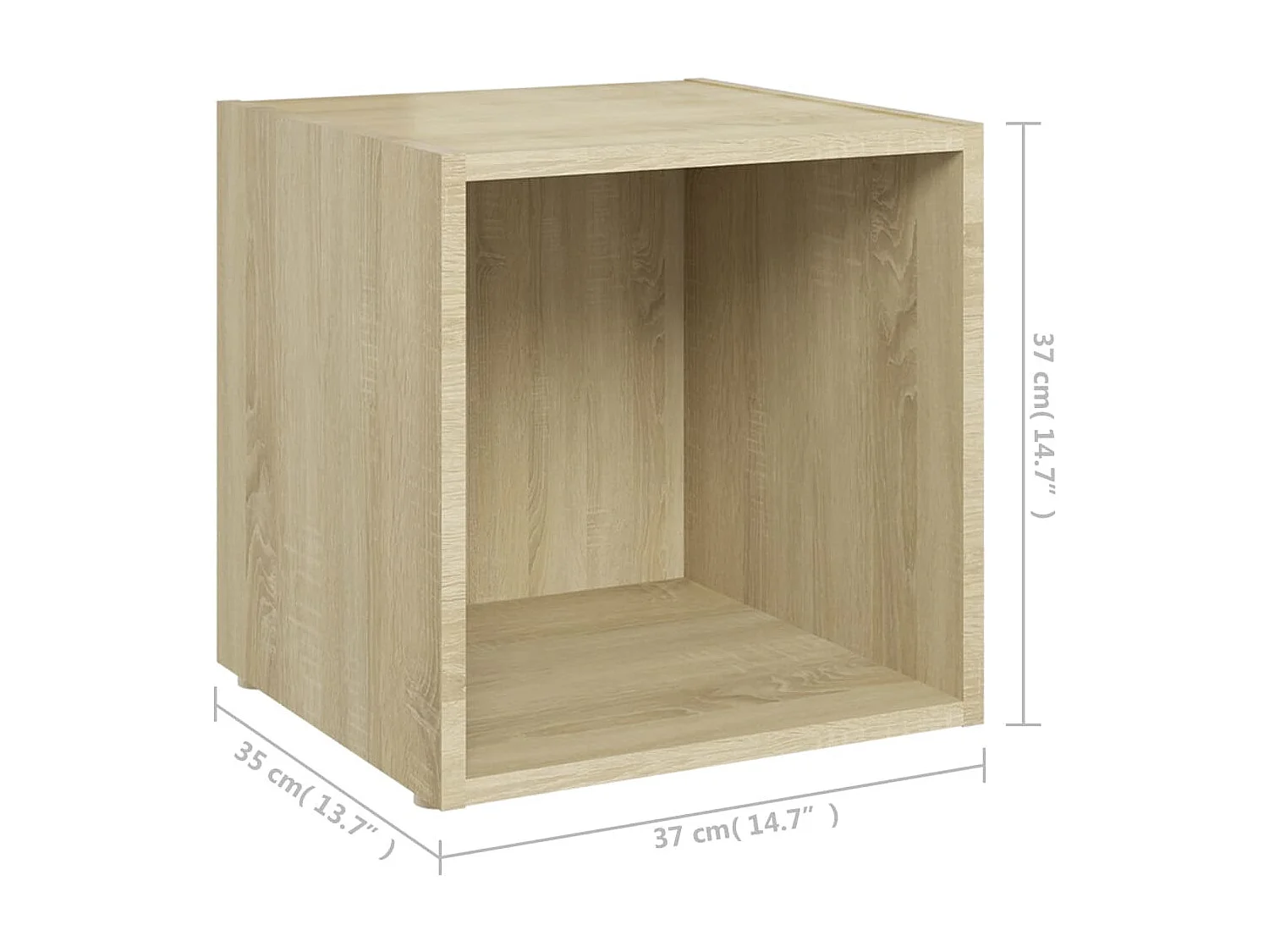 Wylie  Ensemble de meubles TV 8 pcs Chêne sonoma Bois d'ingénierie