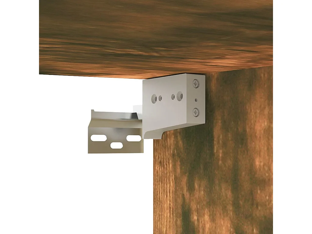 Olivia  Ensemble de meubles TV 2 pcs Chêne fumé Bois d'ingénierie