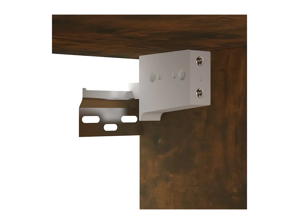 Cloverport  Ensemble de meubles TV 5 pcs Chêne fumé Bois d'ingénierie