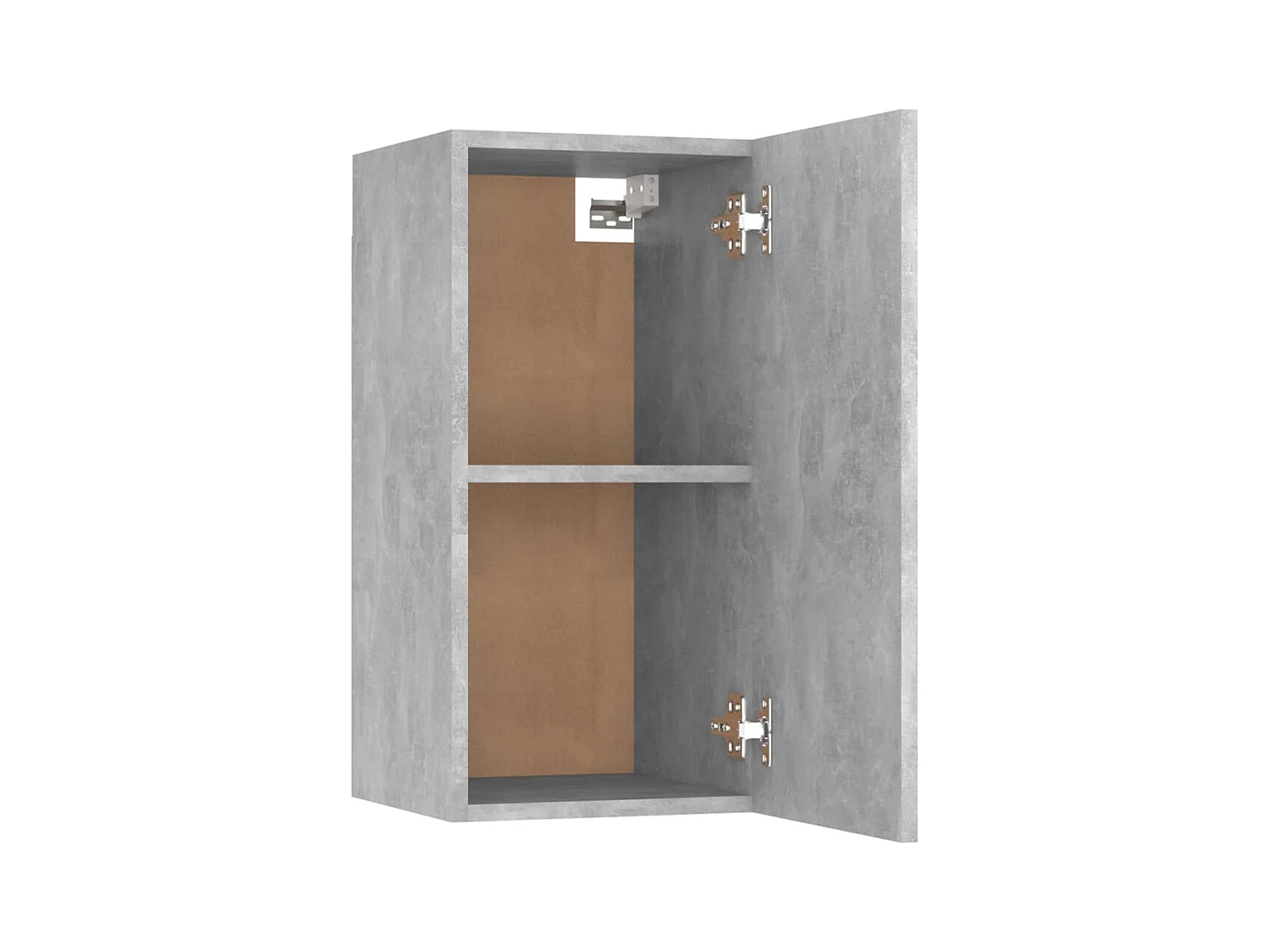 Varde  Ensemble de meubles TV 8 pcs Gris béton Bois d'ingénierie