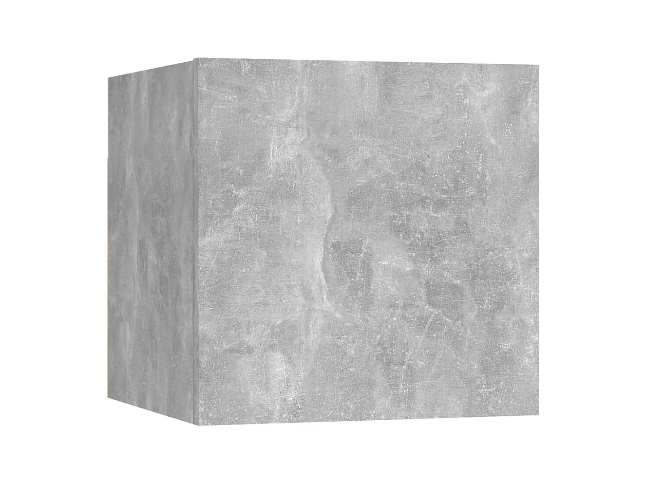 Hollola  Ensemble de meubles TV 6 pcs Gris béton Bois d'ingénierie