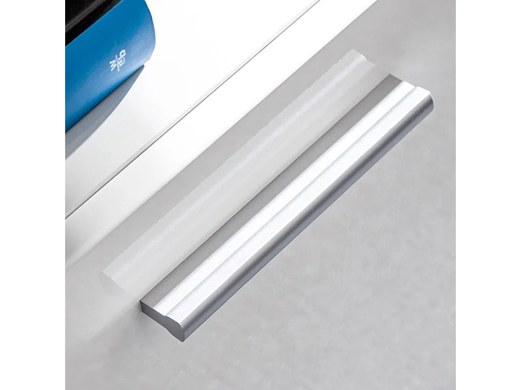 Ulnar  Ensemble Meuble mural TV 5 pcs lumières LED Haute Brillance