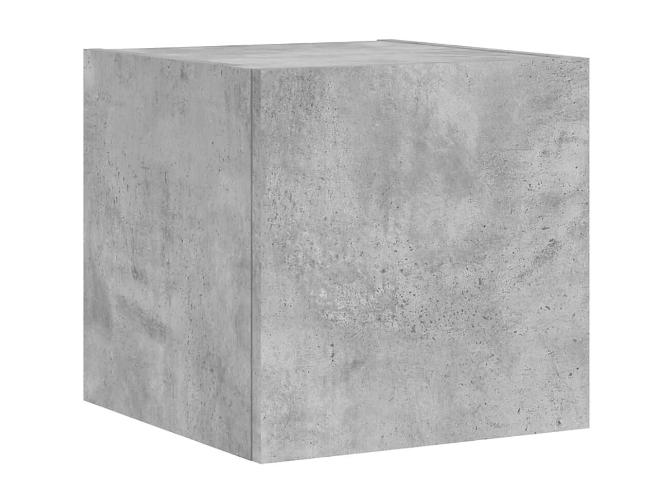 Sart-Saint-Laurent  Unités murales TV avec LED 5 pcs gris béton bois d'ingénierie