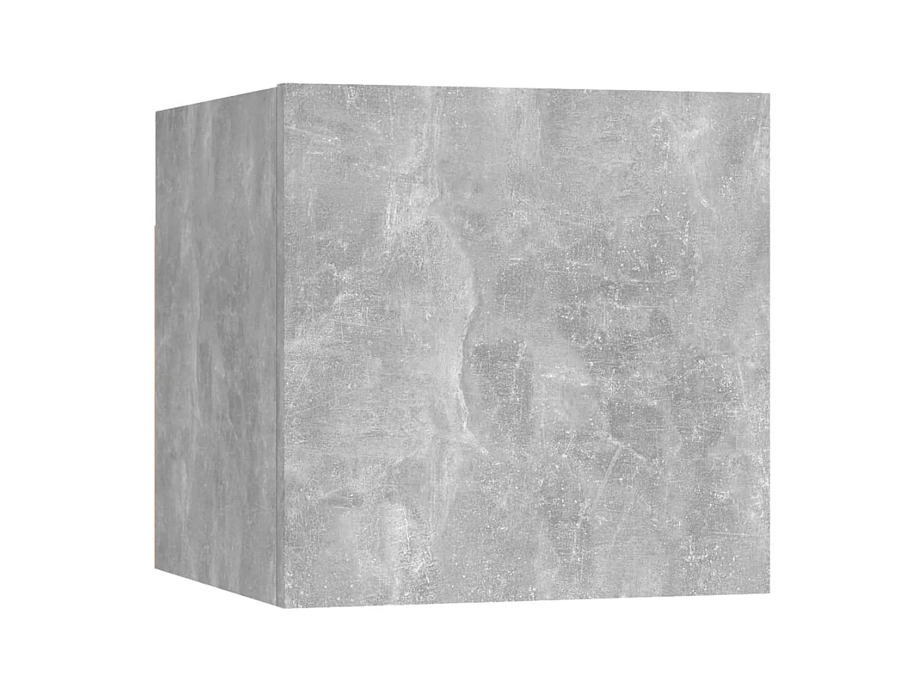 Rebecca  Ensemble de meubles TV 8 pcs Gris béton Bois d'ingénierie