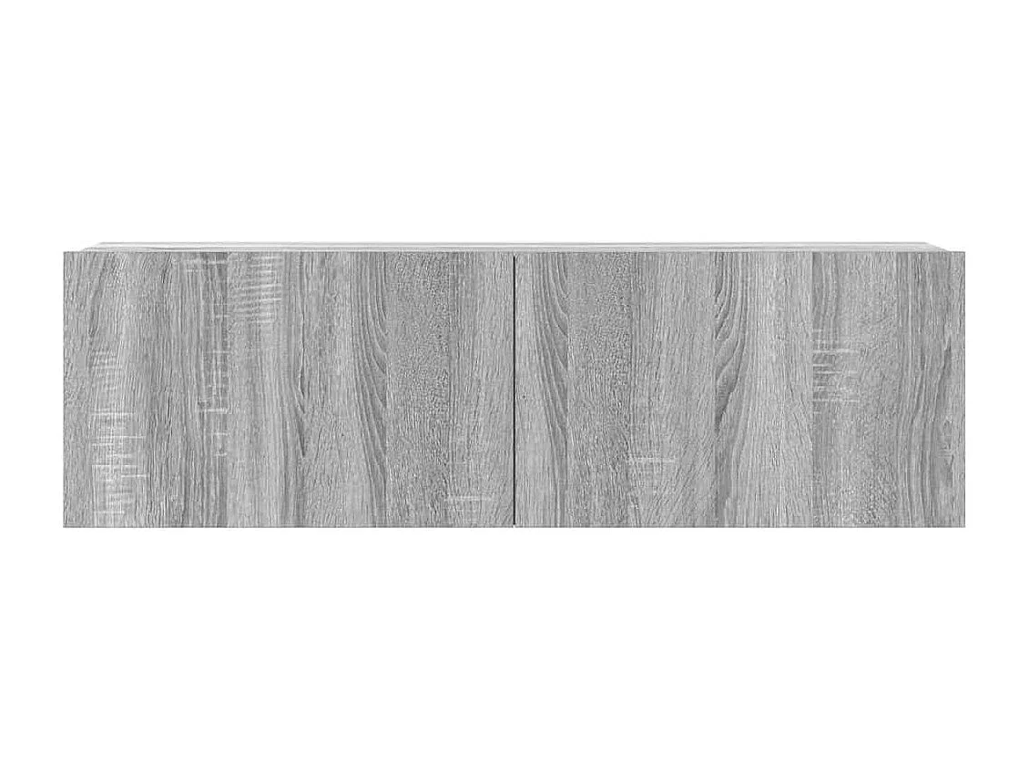Pontarlier  Ensemble de meubles TV 3 pcs Sonoma gris Bois d'ingénierie