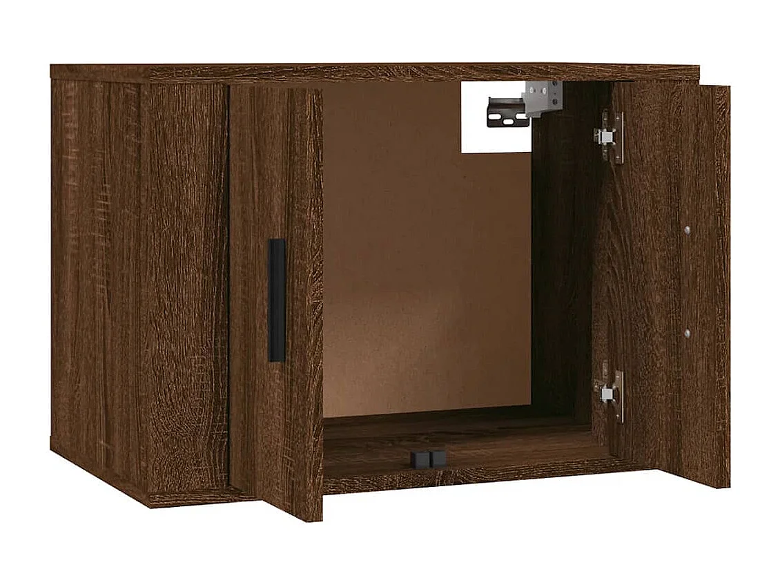 Joep  Ensemble de meubles TV 3 pcs Chêne marron Bois d'ingénierie