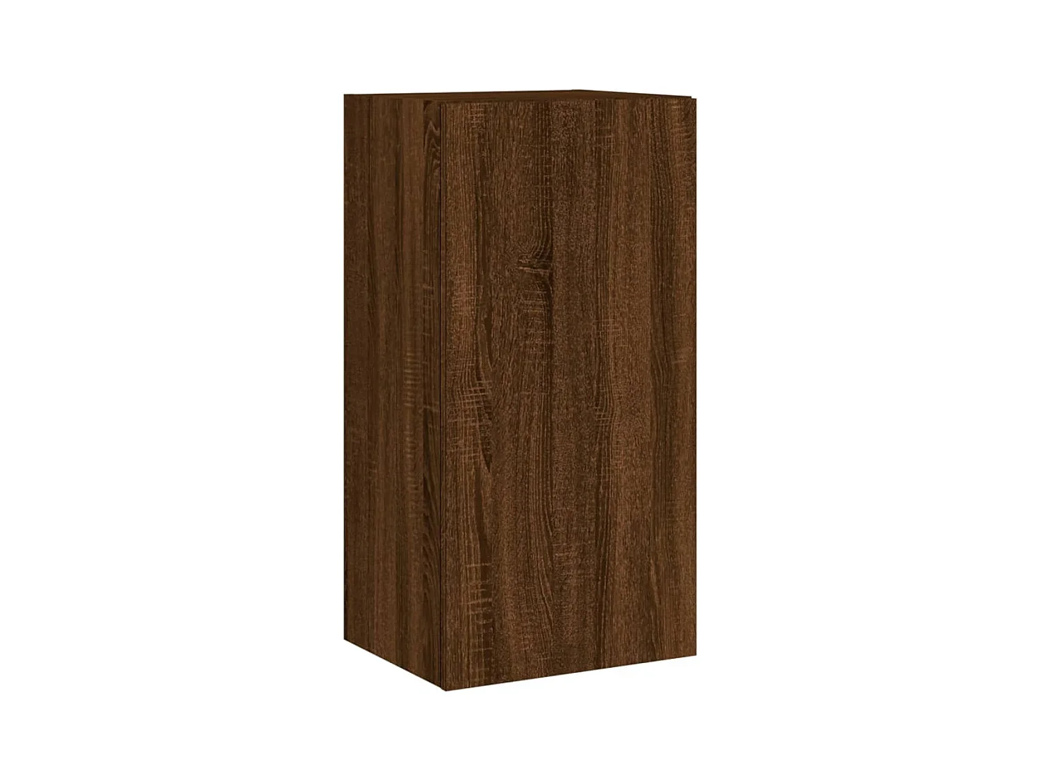 Sart-Saint-Laurent  Unités murales TV avec LED 5 pcs chêne marron bois d'ingénierie