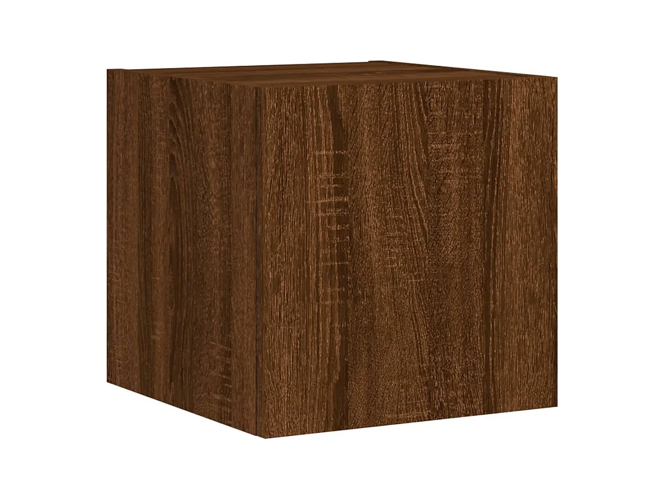 Sart-Saint-Laurent  Unités murales TV avec LED 5 pcs chêne marron bois d'ingénierie