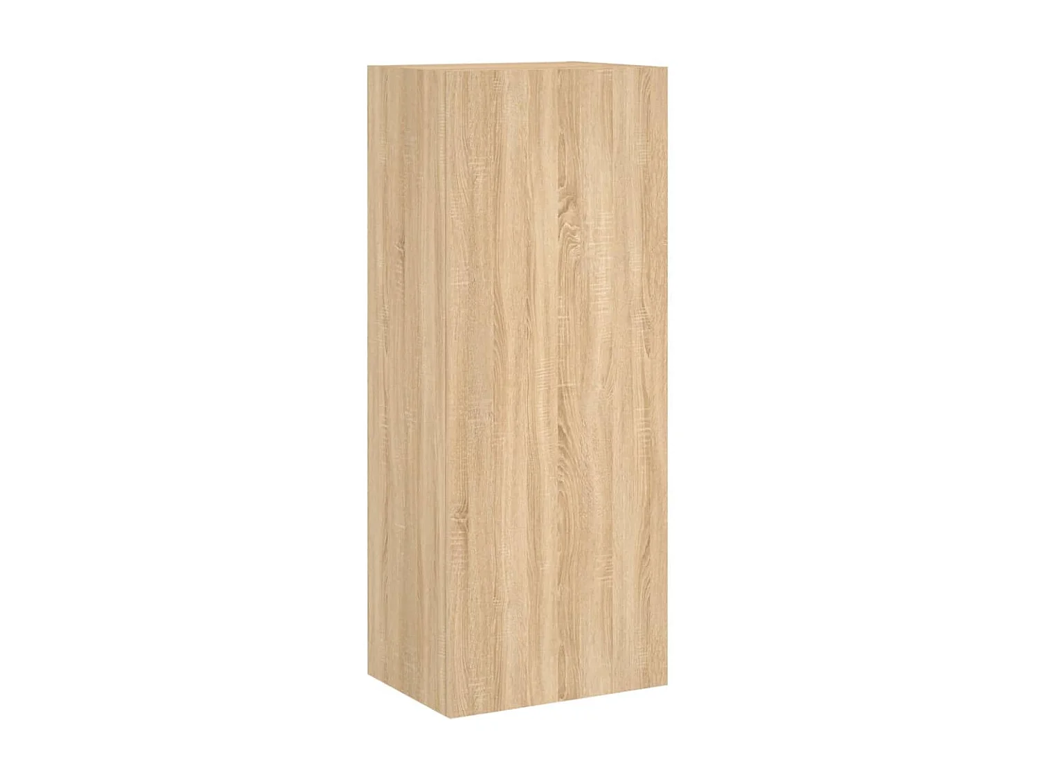 Brynir  Unités murales TV 4 pcs chêne sonoma bois d'ingénierie