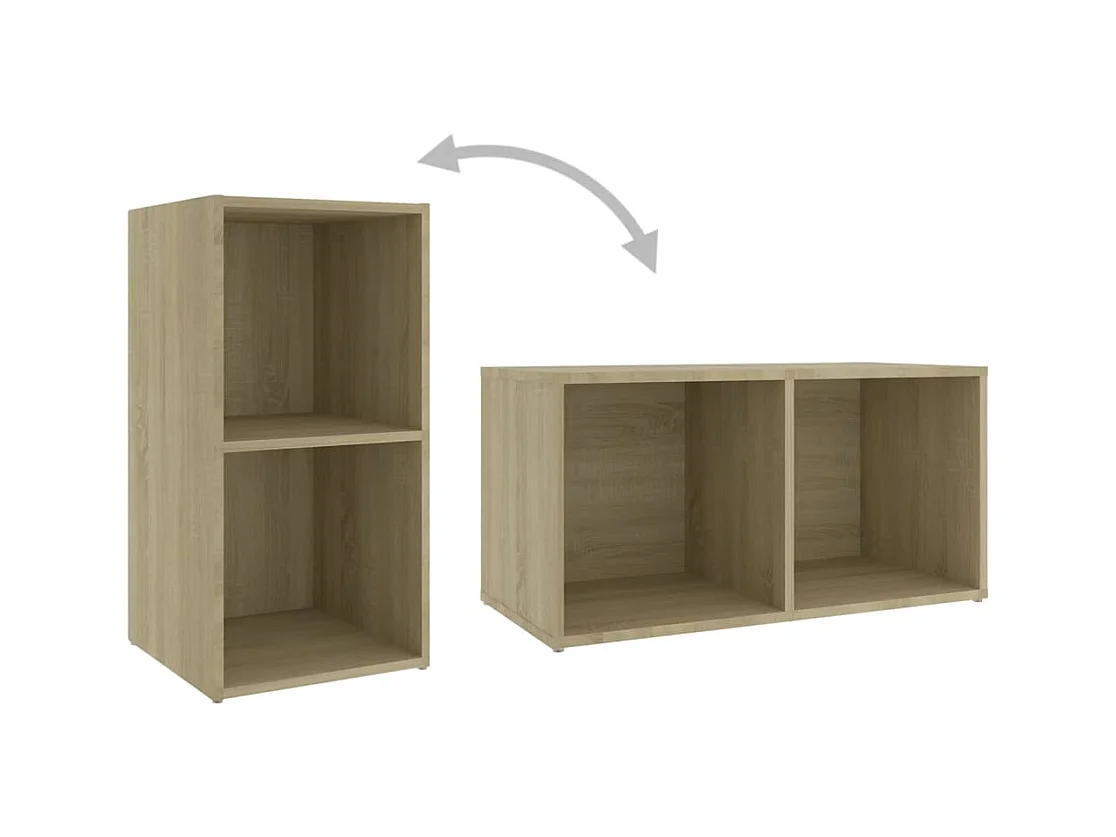 Padua  Ensemble de meubles TV 6 pcs Chêne sonoma Bois d'ingénierie