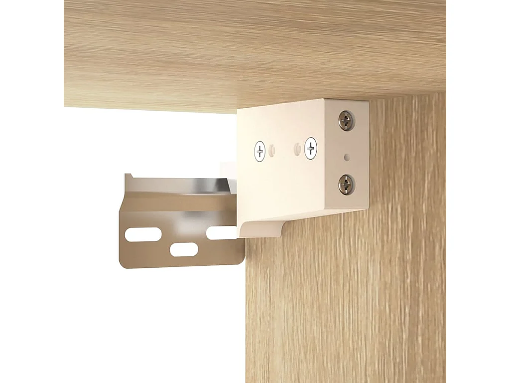 Doolin  Set de muebles para TV 8 pzas madera contrachapada roble Sonoma