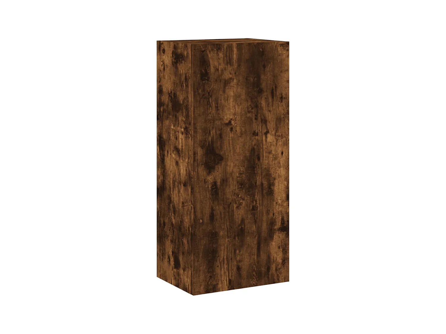 Jylorn  Unités murales TV 4 pcs chêne fumé bois d'ingénierie