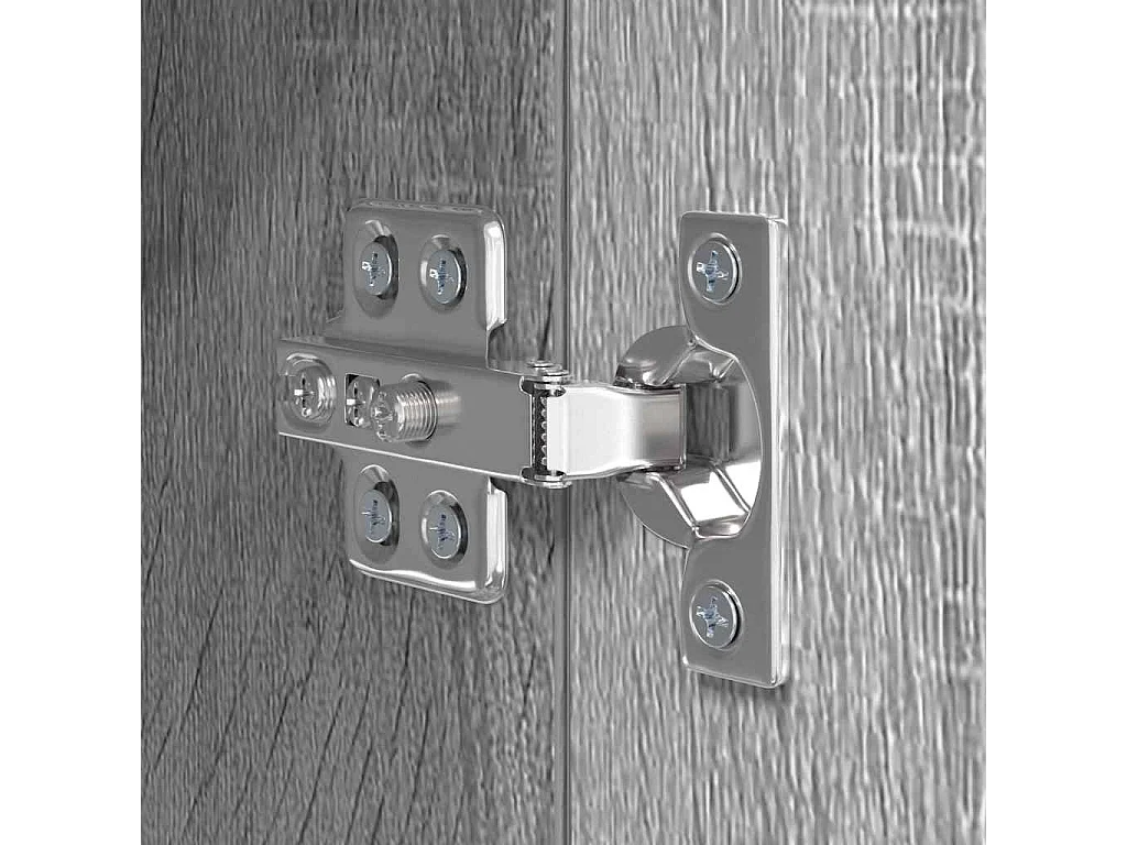 Hector  Set de muebles para TV 10 pzas madera contrachapada gris Sonoma