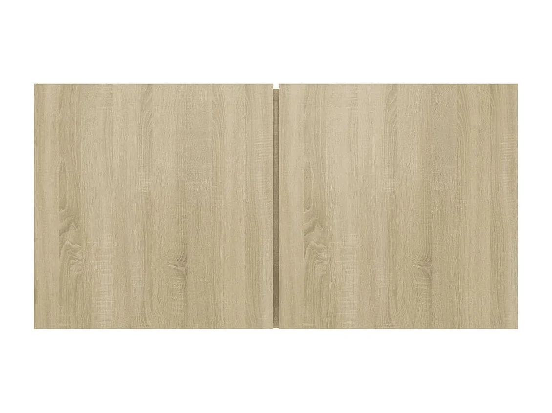 Elwin  Ensemble de meubles TV 4 pcs Chêne sonoma Bois d'ingénierie