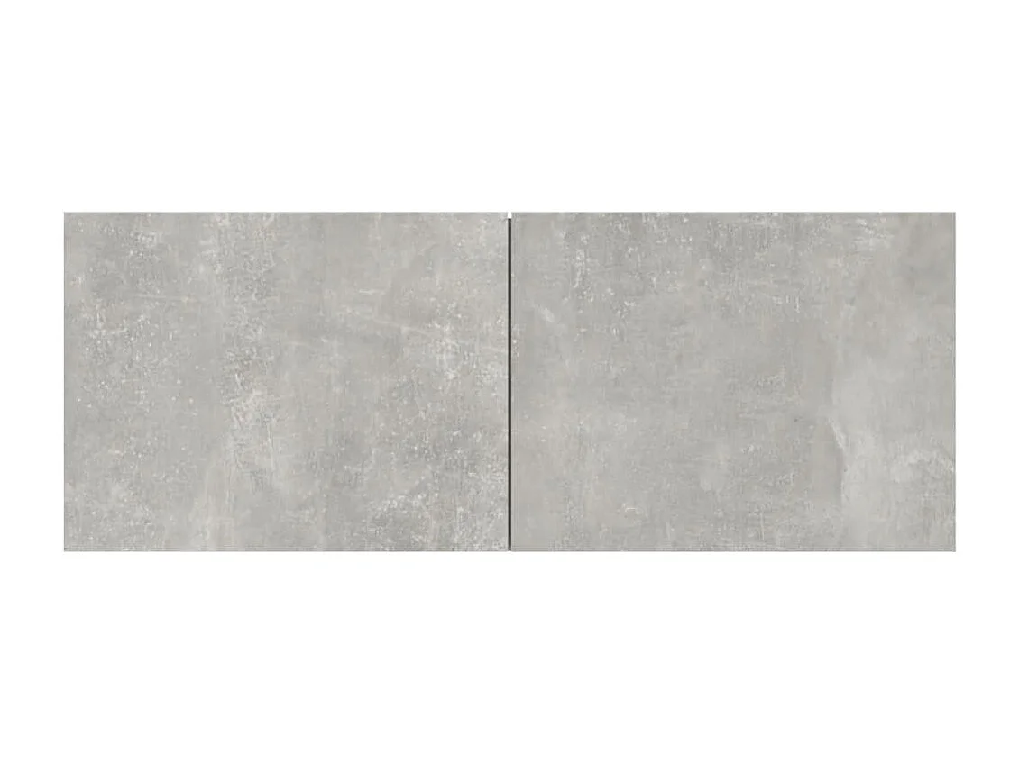 Henriëtte  Ensemble de meubles TV 5 pcs Gris béton Bois d'ingénierie