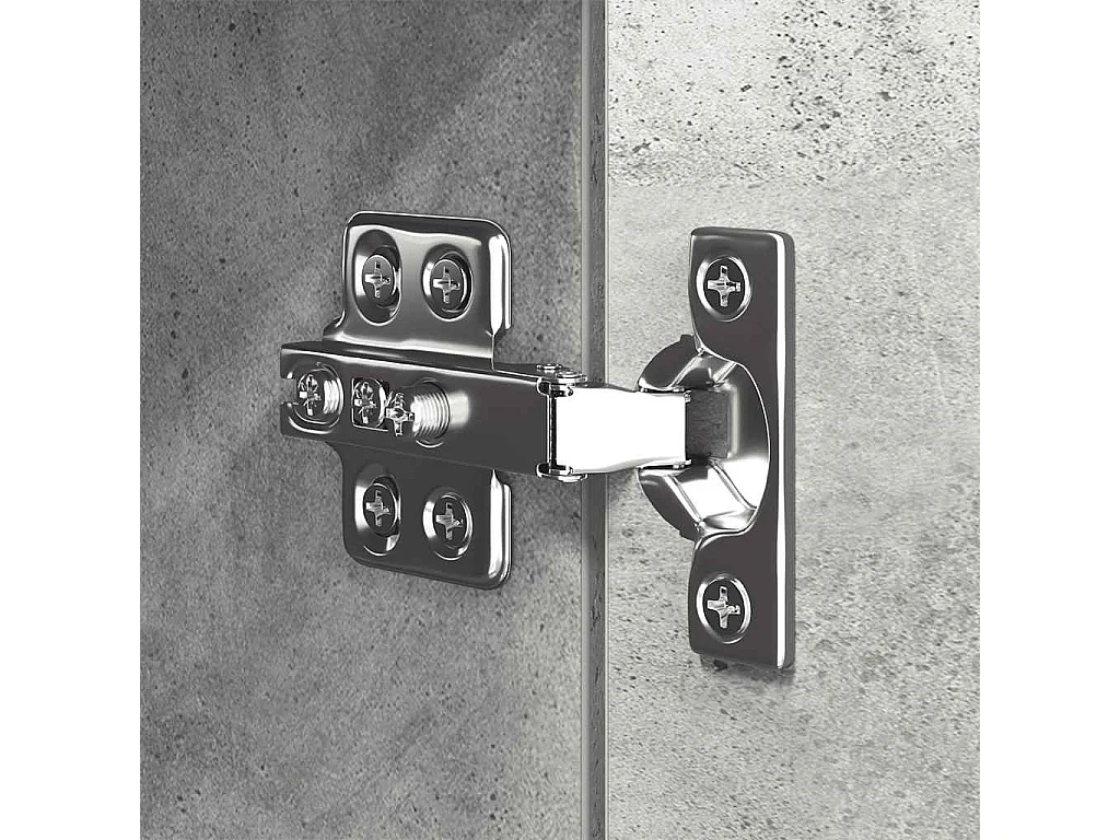 Uzal  Ensemble de meuble TV 6 pcs Gris béton Bois d'ingénierie