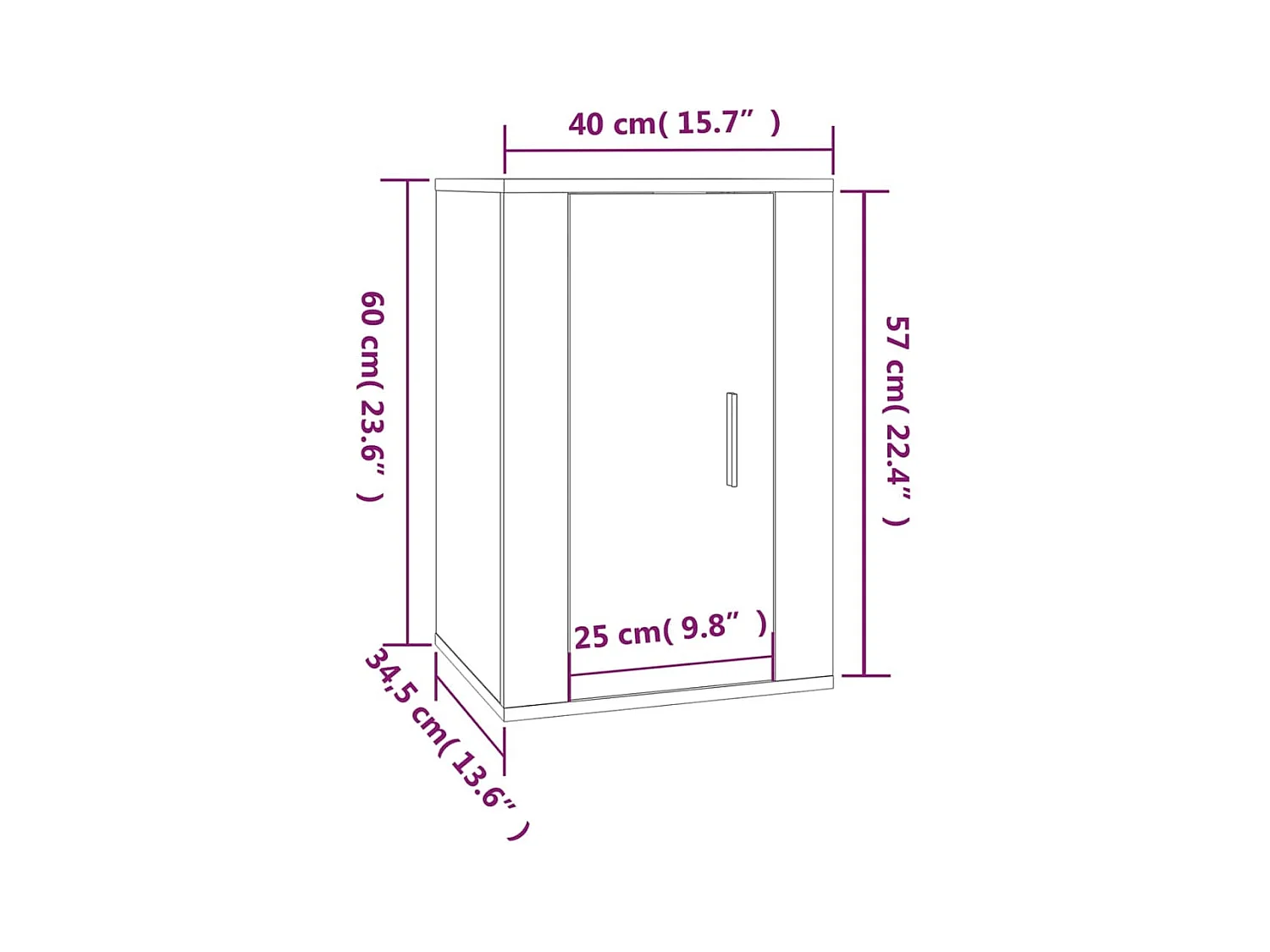 Rynira  Ensemble de meubles TV 2 pcs Chêne marron Bois d'ingénierie