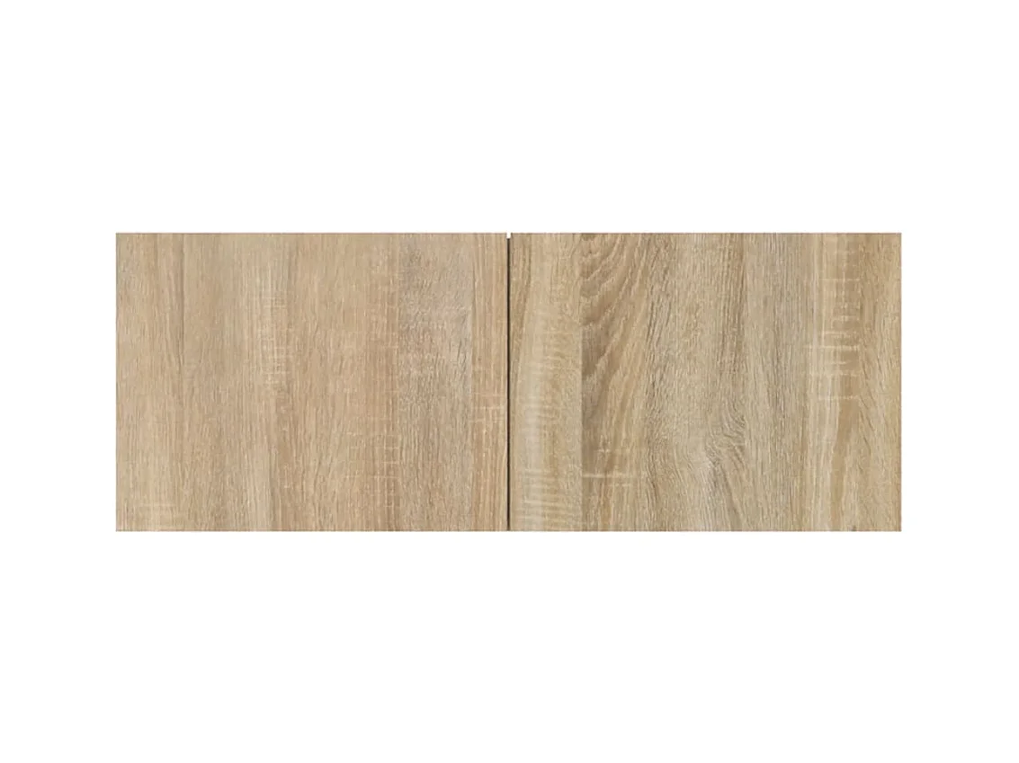 Isandro  Ensemble de meubles TV 4 pcs Chêne sonoma Bois d'ingénierie