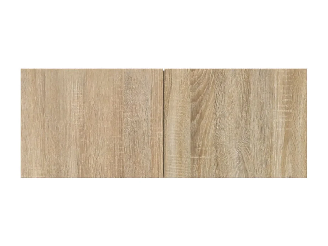 Isandro  Ensemble de meubles TV 4 pcs Chêne sonoma Bois d'ingénierie