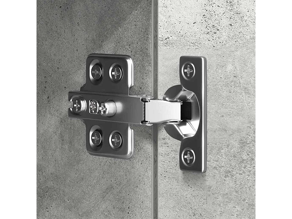 Hector  Ensemble de meubles TV 8 pcs Gris béton Bois d'ingénierie