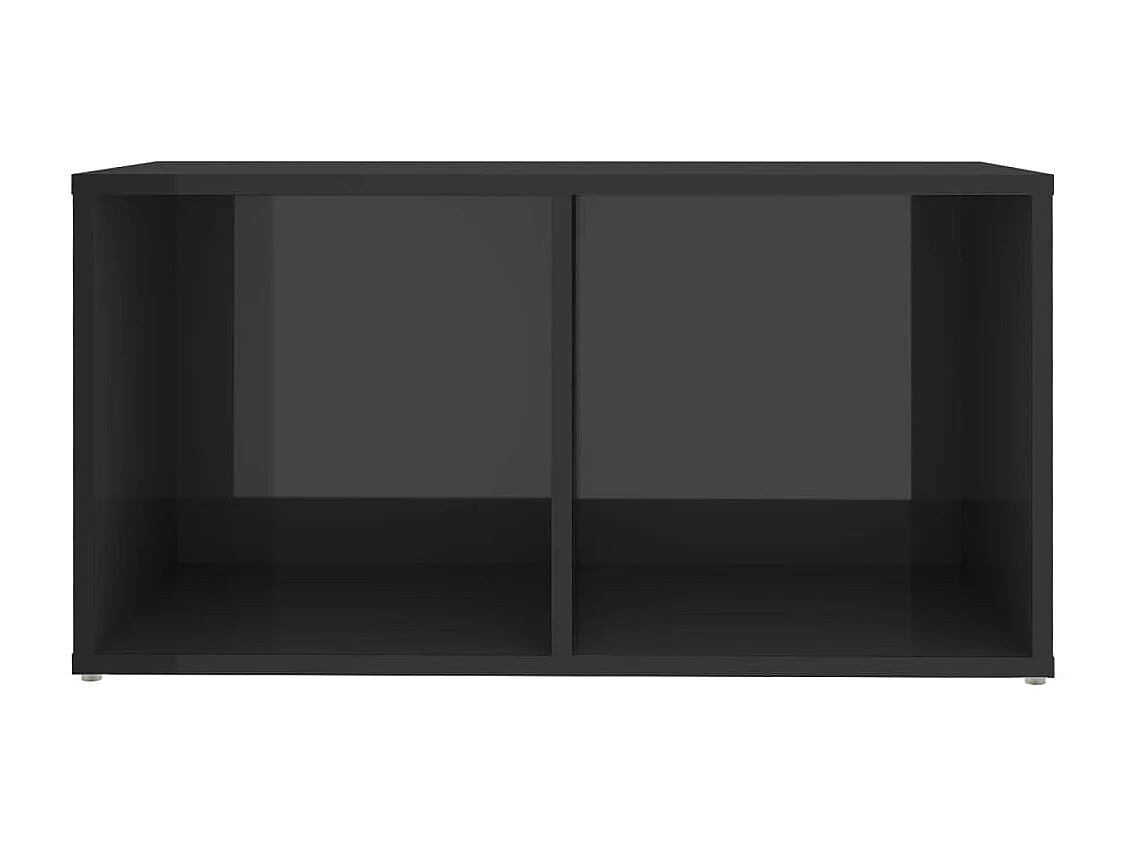 Padua  Muebles de salón 6 piezas madera de ingeniería gris brillo