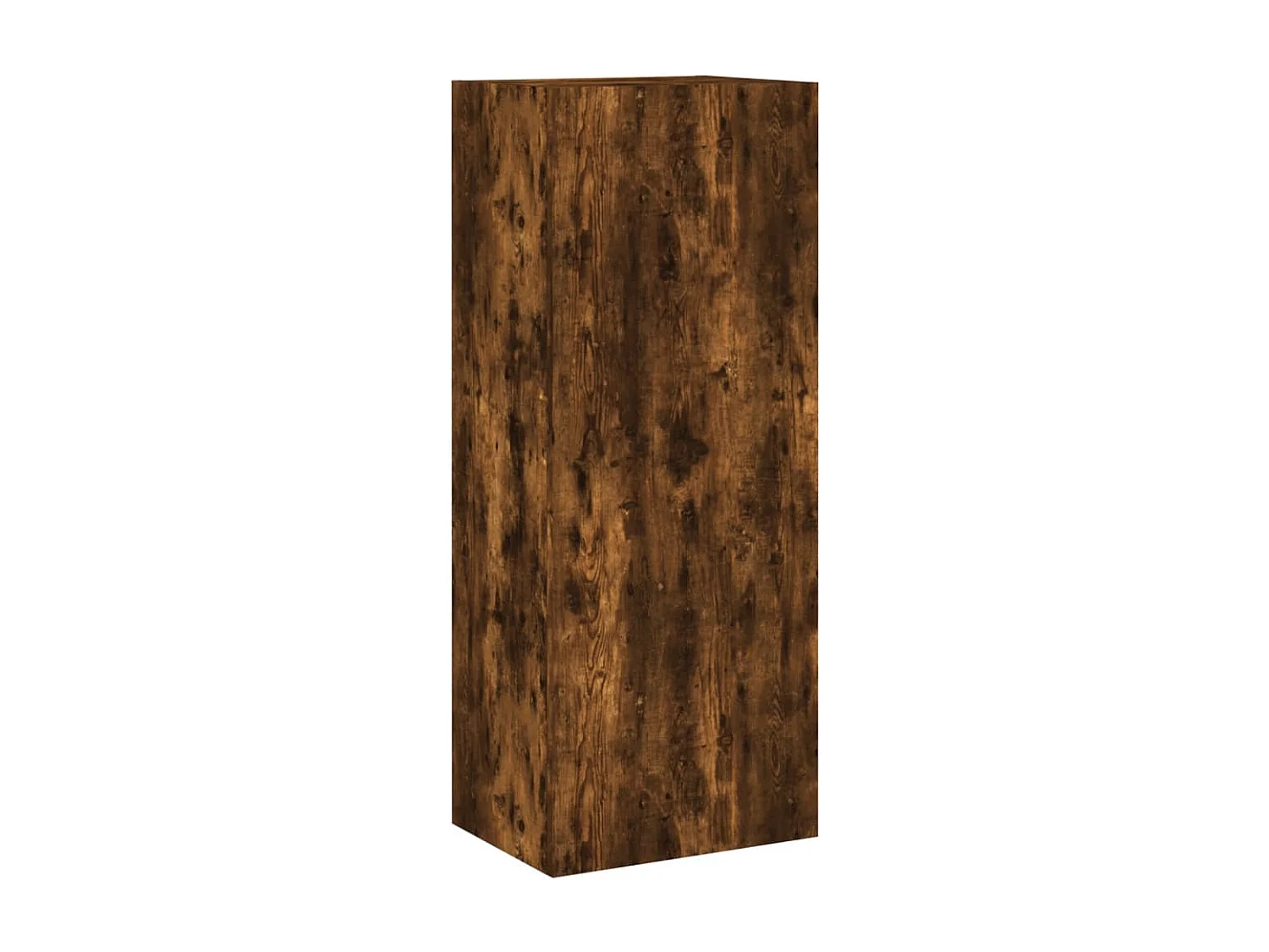 Xalindra  Muebles de TV de pared 5 pzas madera ingeniería roble ahumado