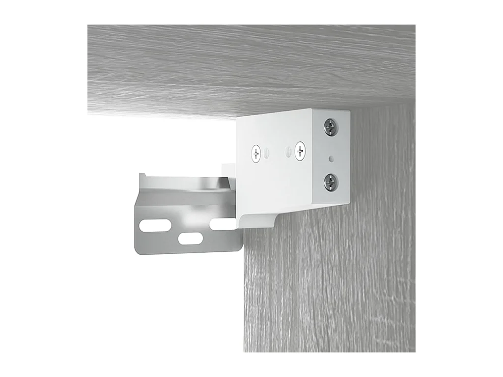 Pallir  Ensemble de meubles TV 2 pcs Sonoma gris Bois d'ingénierie