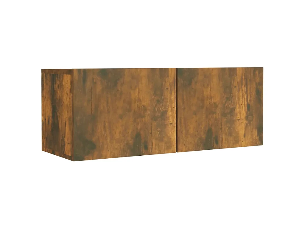 Pontarlier  Ensemble de meubles TV 5 pcs Chêne fumé Bois d'ingénierie