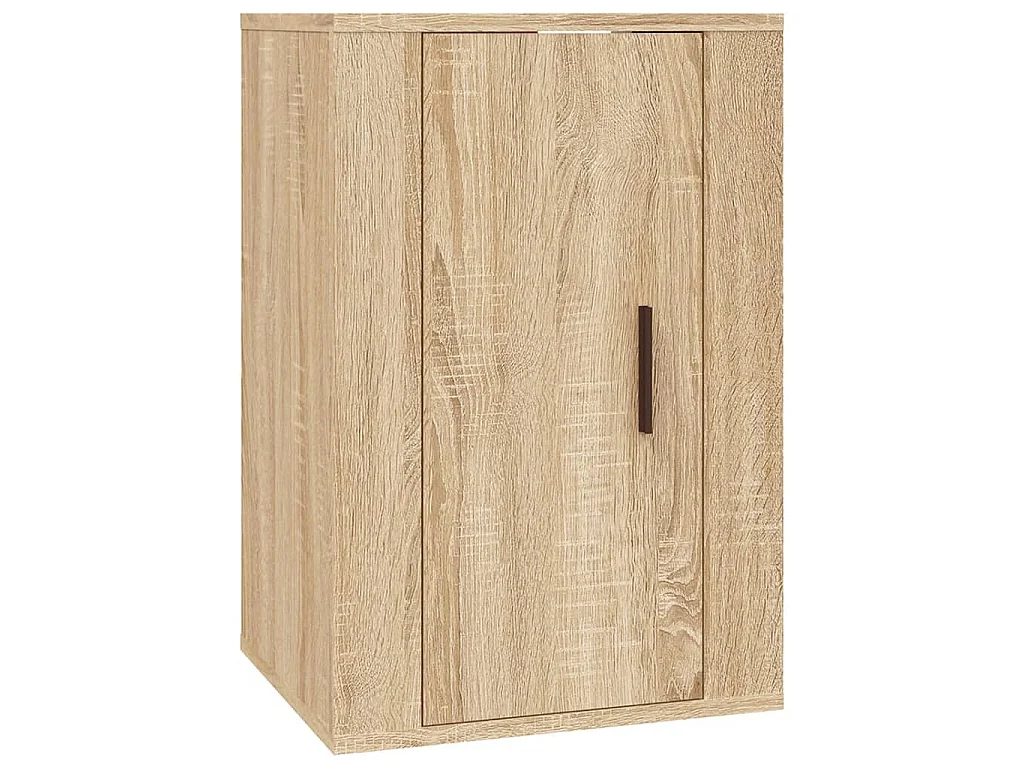 Wynna  Set de muebles para TV 3 pzas madera contrachapada roble sonoma
