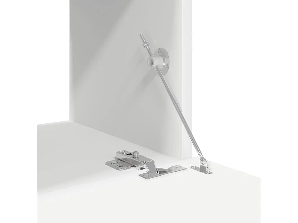 Rebecca  Ensemble de meubles TV 8 pcs Blanc Bois d'ingénierie