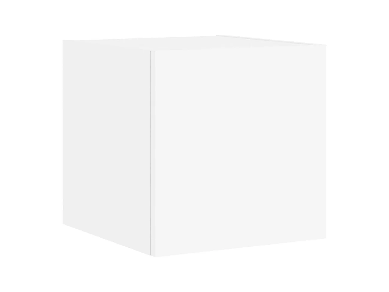 Bellville  Meuble TV muraux 5 pcs avec lumières LED blanc