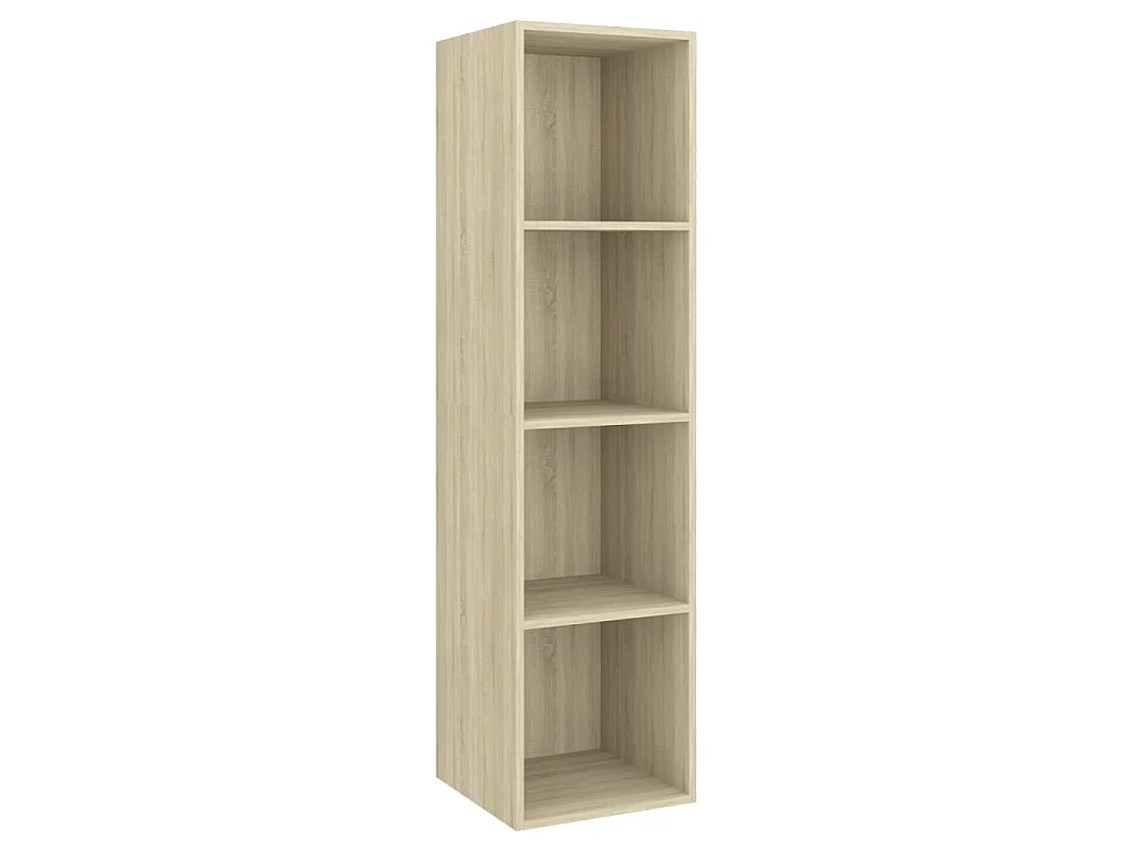 Grete Marie  Meubles TV muraux 4 pcs Chêne sonoma Bois d'ingénierie