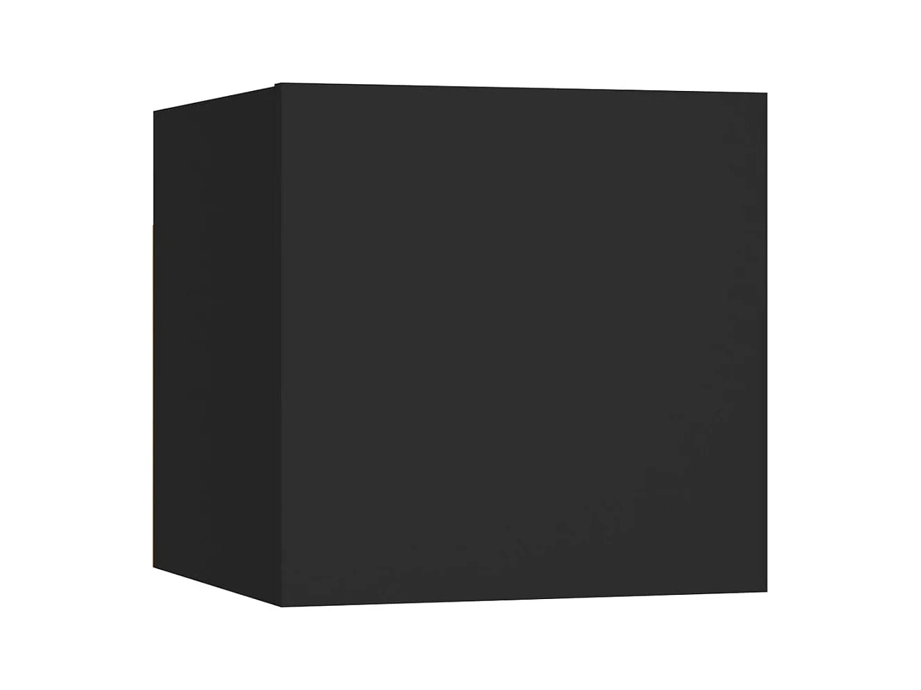 Daingean  Ensemble de meubles TV 3 pcs Noir Bois d'ingénierie